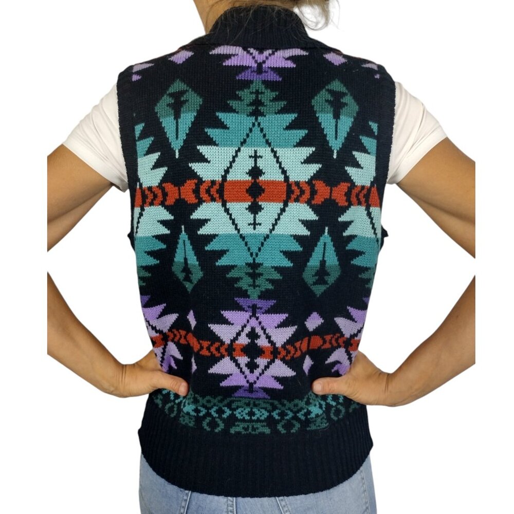 Vintage MC II Southwest Sweater Vest - Picture 9 of 10